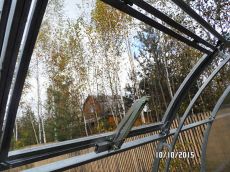 Форточка для теплицы