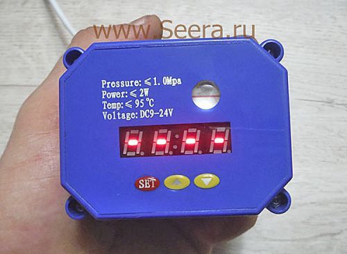 Моторизированный кран с таймером