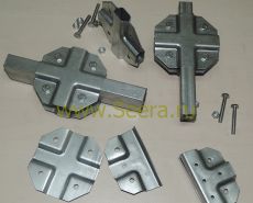 Крепёж Т-образный. Краб система