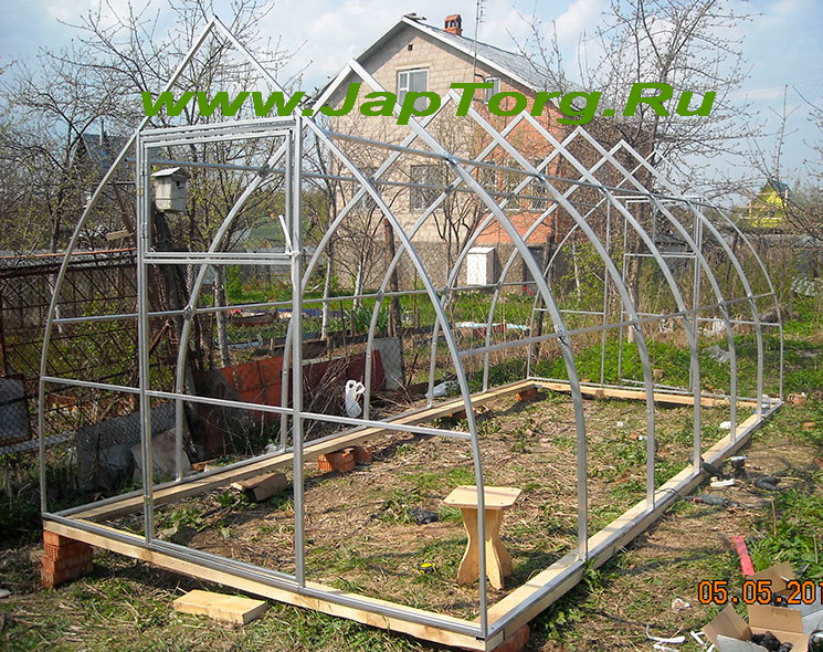 Каркас теплицы